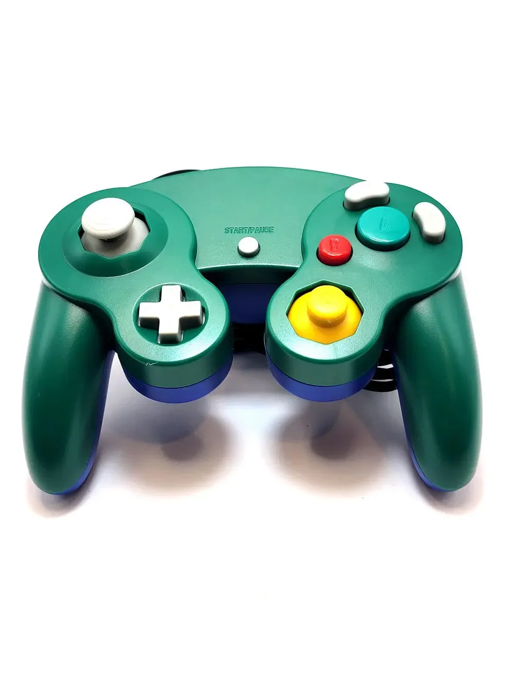 Nintendo GameCube Controller Game Pad For NGC - Wii - Plumber Green & Blue